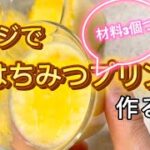 レンジでハチミツプリン #簡単レシピ #簡単スイーツ #簡単おやつ #料理 #cooking #スイーツ作り #レシピ #プリン #ハチミツ #はちみつ #はちみつプリン #レンジ #材料3つ