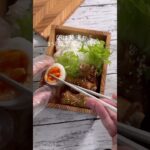 くるくる巻いた豚肉！#お弁当作り #お弁当記録 #obento #japanesefood #簡単レシピ #手作り弁当 #おべんとう #お弁当詰め方 #お弁当おかず #お弁当動画