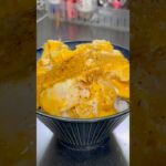 大きなカツを使ってカツ丼を作りました #ショート #shorts #ライフハック #簡単レシピ#カツ丼  #viralvideo