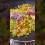 牛肉と野菜のバターピラフ #簡単レシピ #簡単料理