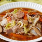 【白菜と豚バラ肉の中華あんかけ】丼にもおすすめ！オイスターソースと鶏ガラスープで！