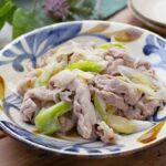【豚肉のねぎ塩炒め】下味冷凍にもおすすめ！メイン食材2つで完成♪