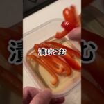 赤い野菜だけでピクルス #shorts #簡単レシピ