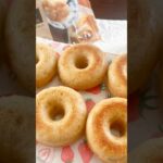 #バナナきな粉ドーナツ#バナナスイーツ#きな粉スイーツ#ドーナツレシピ#ホットケーキミックスレシピ #混ぜて焼くだけ #簡単美味しい#かんたんおやつ