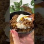 『10分で!ボロネーゼ風丼』詳しいレシピはInstagramに載せてます🍳 #15分レシピ #時短レシピ #ズボラレシピ #簡単レシピ#挽肉料理#男子飯