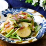 【かぶとベーコンのさっと炒め】メイン食材2つ！シンプルなおいしさ♪