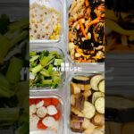 簡単作り置きレシピ5品！#簡単レシピ #作り置き #作り置きレシピ #お弁当おかず