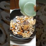 【副菜】簡単な!!【レンコンとちくわのおかかきんぴら】 #料理 #簡単レシピ#自炊#おうちごはん#cooking #vlog  #今日の晩ごはん