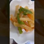 きんぴら　にんじん、ピーマン、大根のきんぴら　副菜　#shorts  #簡単レシピ  #料理 #自炊