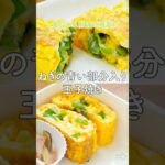 ねぎの青い部分入り卵焼き| 食品ロス削減レシピ #食品ロス #レシピ #野菜レシピ #お弁当レシピ #料理