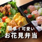 【お花見弁当】簡単可愛い行楽弁当/お弁当レシピ