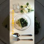 セロリと春菊のナムル 香る系の野菜で簡単にさっとナムル作りました【節約ごはん436】#shorts  #簡単レシピ #料理 #節約  #節約料理