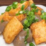 【厚揚げこんにゃくレシピ】しっかり味付けでメインおかずでも・・副菜でもOKです・・・