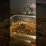 レンチン一発！沼やきそば🧑‍🍳#簡単レシピ #レシピ #レンチンレシピ #レンチン #cooking #自炊 #1人暮らし#food