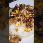 レシピ無しで照り焼きチキン丼作った #fyp #なんでこうなった #自分料理実況 #おもしろ #料理