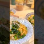 だしが旨い【和風スープパスタ】の作り方💫#野菜レシピ #和風パスタ #ランチ #shorts