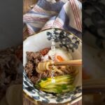 旨辛ビビンうどん麺👩🏾‍🍳#レシピ動画 #レシピ #shortvideo #shorts #short