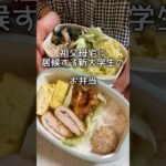 【大学生のお弁当】前期ほぼフル単だけど頑張る。