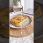 米粉のフレンチトースト風#米粉 #米粉おやつ #米粉スイーツ #米粉レシピ #簡単レシピ #レンチンレシピ