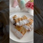 お手軽✨パンスイスレシピ🍞簡単にできるパンスイス風のサクサクパイ✨　#簡単レシピ #チョコパイ #お菓子作り