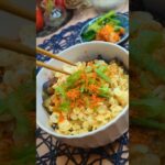 🍆やる気マイナス100%丼#ずぼら飯 #簡単レシピ#天丼 #料理教室 #料理研究会