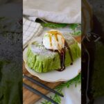 【レンチン3分】米粉の抹茶蒸しパン#glutenfree #簡単レシピ #おうちカフェ #グルテンフリー #レシピ #お菓子作り #抹茶スイーツ#米粉レシピ