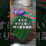 【オクラ】オクラの意外な食べ方！簡単作り置きおつまみ副菜レシピ