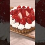 【祝】ツヤツヤイチゴタルト🍓🎂#簡単レシピ #タルト