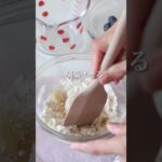 バターなし。米粉のブルーベリークランブルケーキ　#米粉レシピ