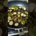 きのこっぽくなった茄子　#ショート #茄子   #きのこ   #野菜  #レシピ  #美味しい  #shorts