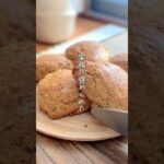 寝かせ、バター不要!朝すぐ焼けるスコーン #スコーンレシピ #簡単おやつ