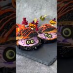 ハロウィンシュークリーム。 #シュークリーム #手作りシュークリーム #お菓子作り #スイーツ #デザート#簡単スイーツ #おうちスイーツ #カスタードクリーム #クリームスイーツ #スイーツレシピ